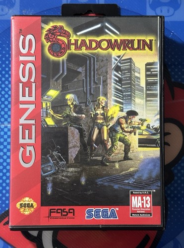 Shadowrun sega genesis - shadowrun, 1994