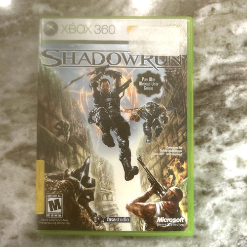 Shadowrun xbox 360 complete - xbox,