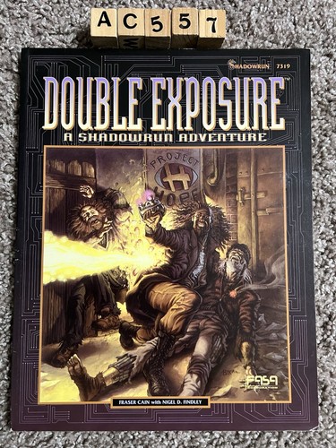Double exposure shadow - exposure, a